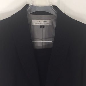 Tahari 2-piece navy pin stripe suit (skirt)